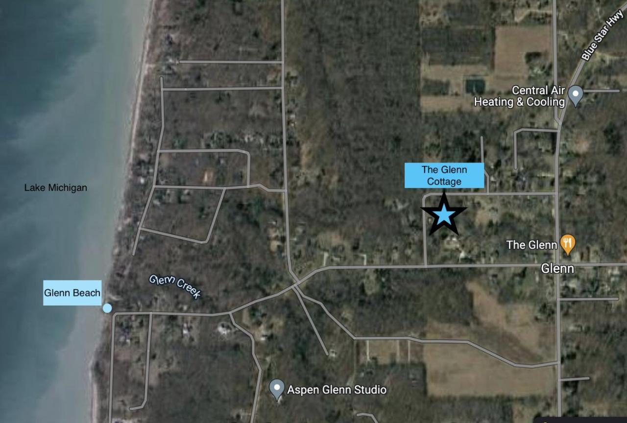 The Charming Glenn Cottage! Walk To Lake Michigan! Fennville Εξωτερικό φωτογραφία